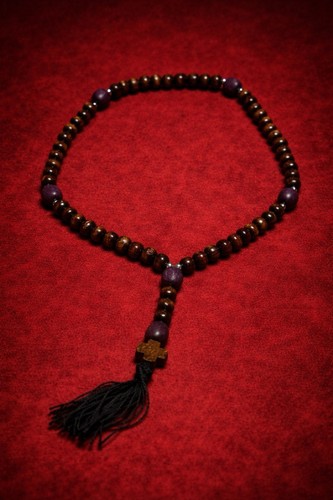 Handmade wooden prayer beads - wooden,