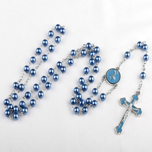 Beautiful peal rosary beads - peal,