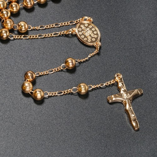 Rosary bead necklace - necklace, catholic