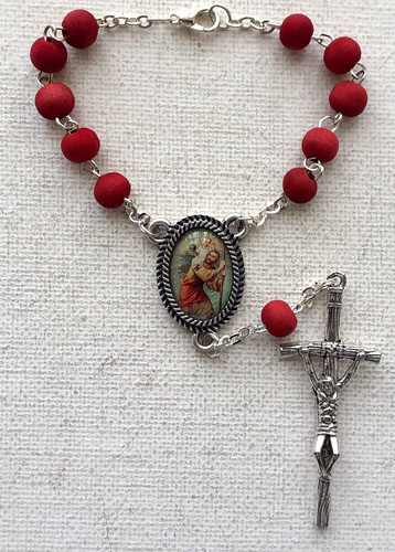 Car rosary rose scented - car,