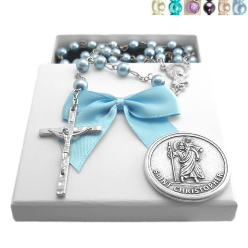 Pearl rosary beads - pearl, for