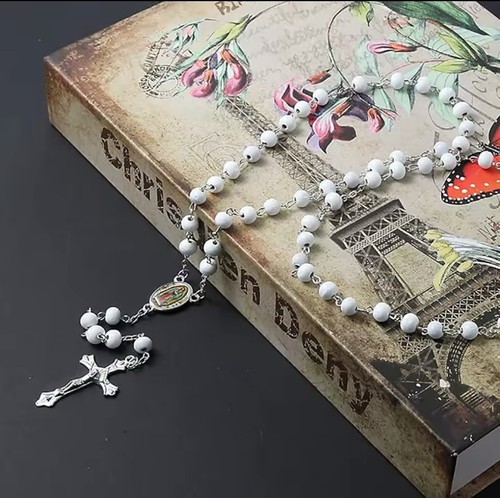 Rosary scented white red - scented,