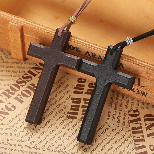Rosary cross crucifix handmade - rosary,