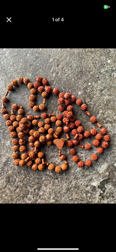 Wood rosary beads - rosary, with