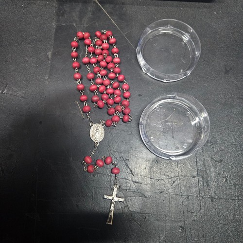 Wooden rosary beads - wooden,