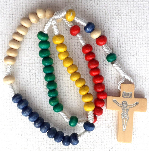 Missionary rosary corded - missionary,