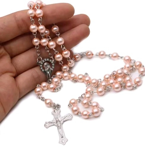 Rosary beads necklace - beads,