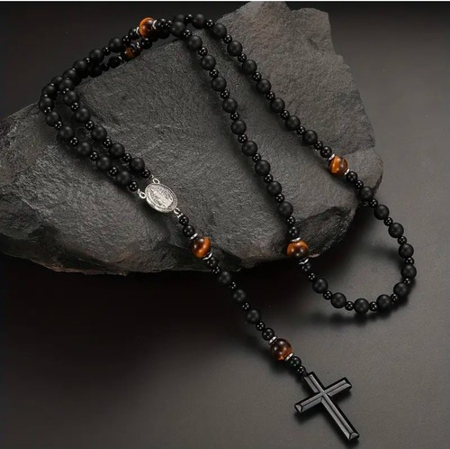 Rosary beads with benedict - beads,