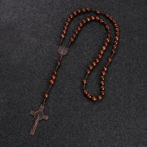 Rosary cross crucifix handmade - crucifix,