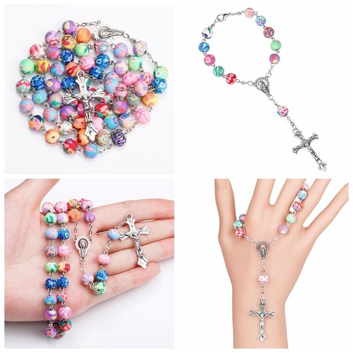 Rosary beads necklace bracelet - necklace,