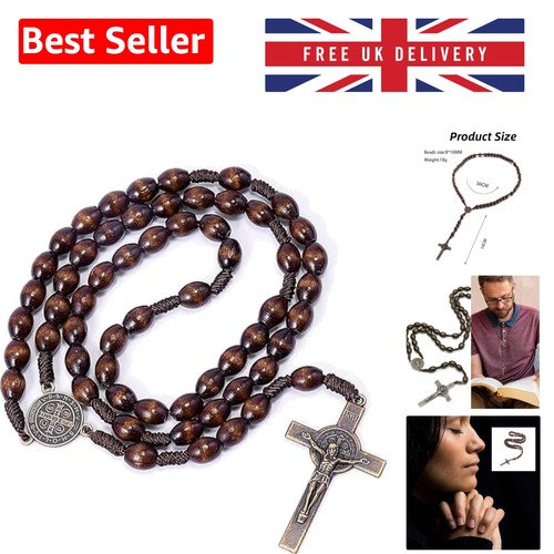 Men classic rosary beads - rosary,