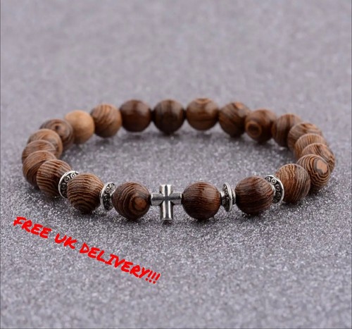 Handmade wooden rosary beads - rosary,