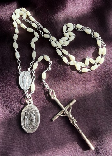 Vintage 1960s french - french, rosary