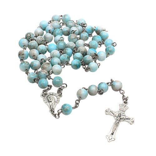 Vintage beads rosary - rosary, necklace
