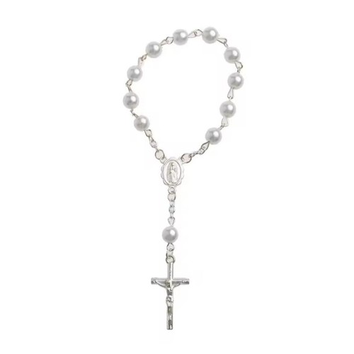 6mm small baptism - small, rosary