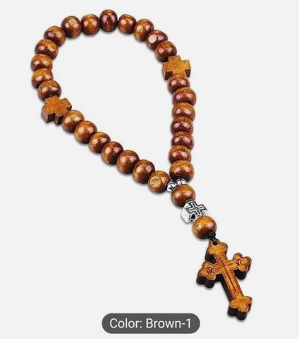 Orthodox prayer rope wooden - prayer,